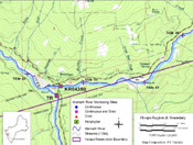 Map of Hoopa Reservation